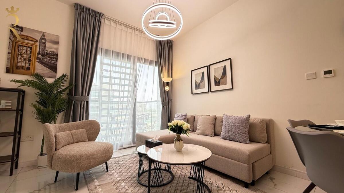 Appartement Trendy 1br With Pool N Gym In Raha Loft *
